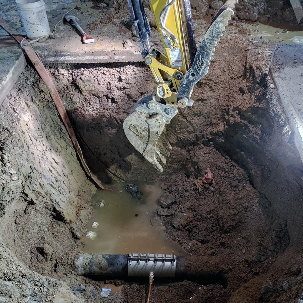excavation-2 General Plumbing Repair